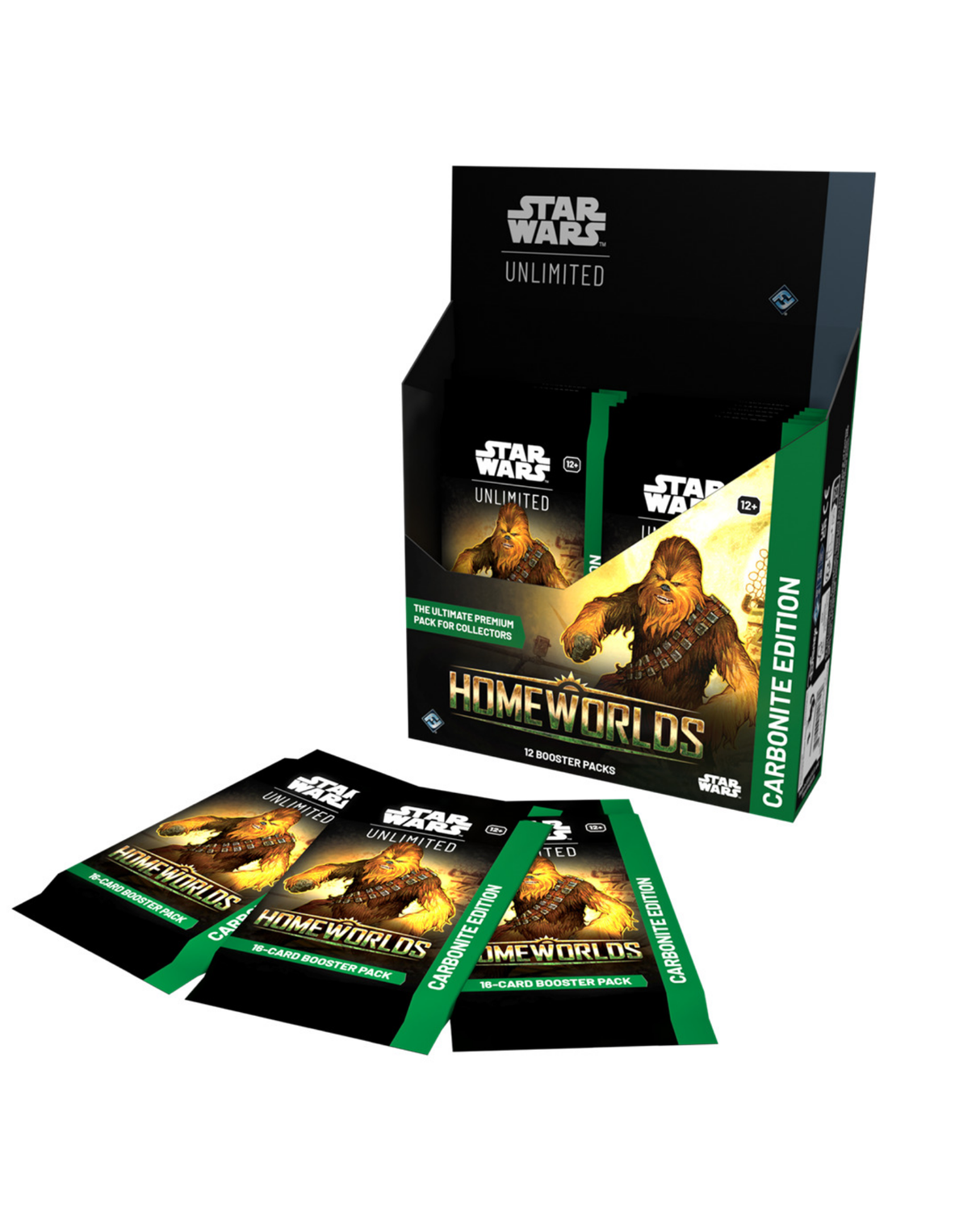 Star Wars Unlimited - HomeWorlds - Carbonite Booster Display 12U