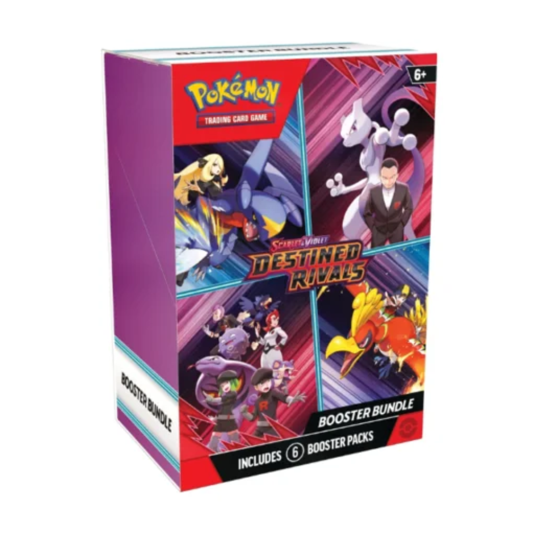 Pokemon TCG Scarlet and Violet Destined Rivals - Booster Bundle / Ingles