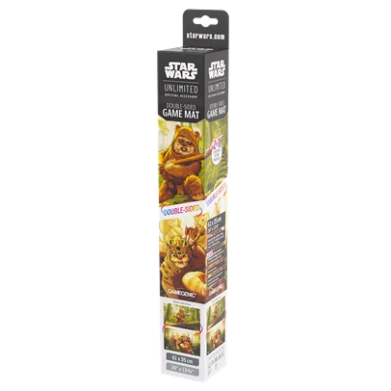 GG Star Wars Unlimited - DOUBLE-SIDED GAME MAT - WICKET AND EWOK ARCHERS