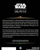 Star Wars Unlimited - HomeWorlds - Carbonite Booster Display 12U