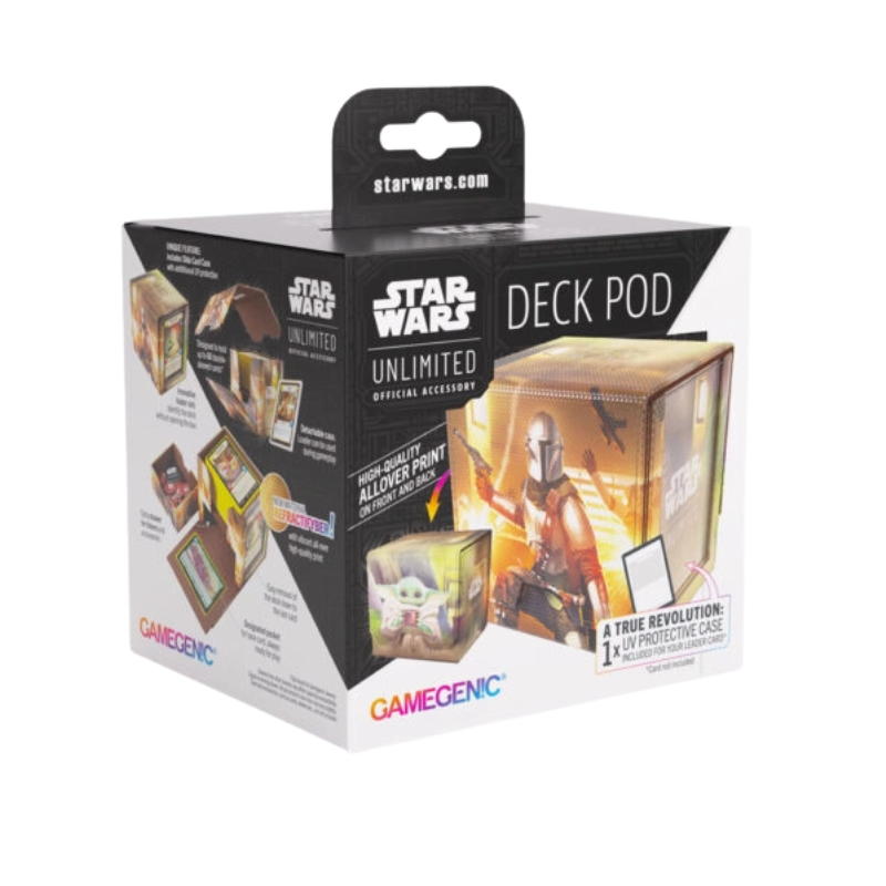 GG Star Wars Unlimited - Mandalorian/Grogu Deck Pod