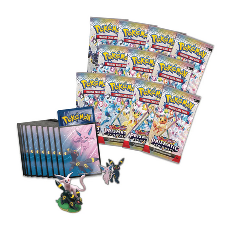 Pokemon TCG Scarlet and Violet Prismatic Evolutions - Premium Figure Collection