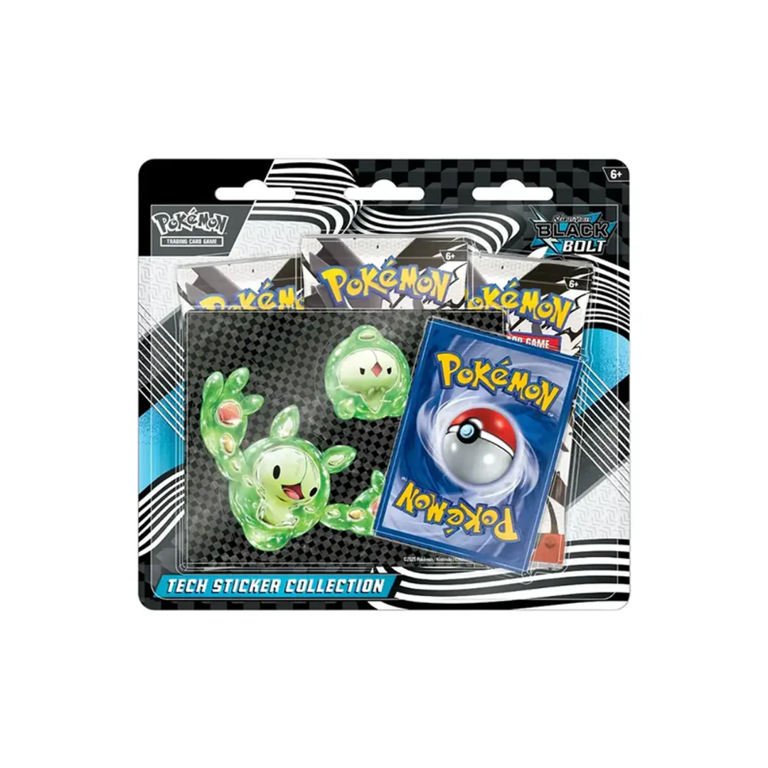 Pokemon TCG Scarlet and Violet Black Bolt - Tech Sticker Collection