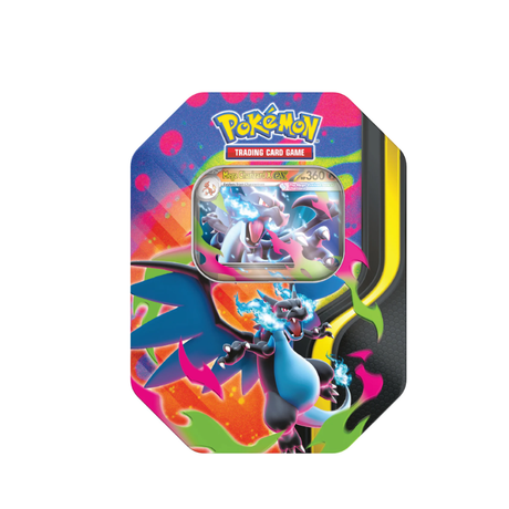 Pokemon TCG - Mega Charizard Tin (Inglés)