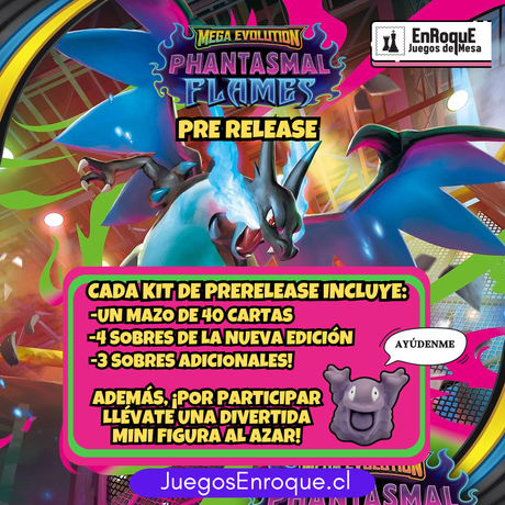 Pokemon TCG Mega Evolution Phantasmal Flames - PreRelease 02-11