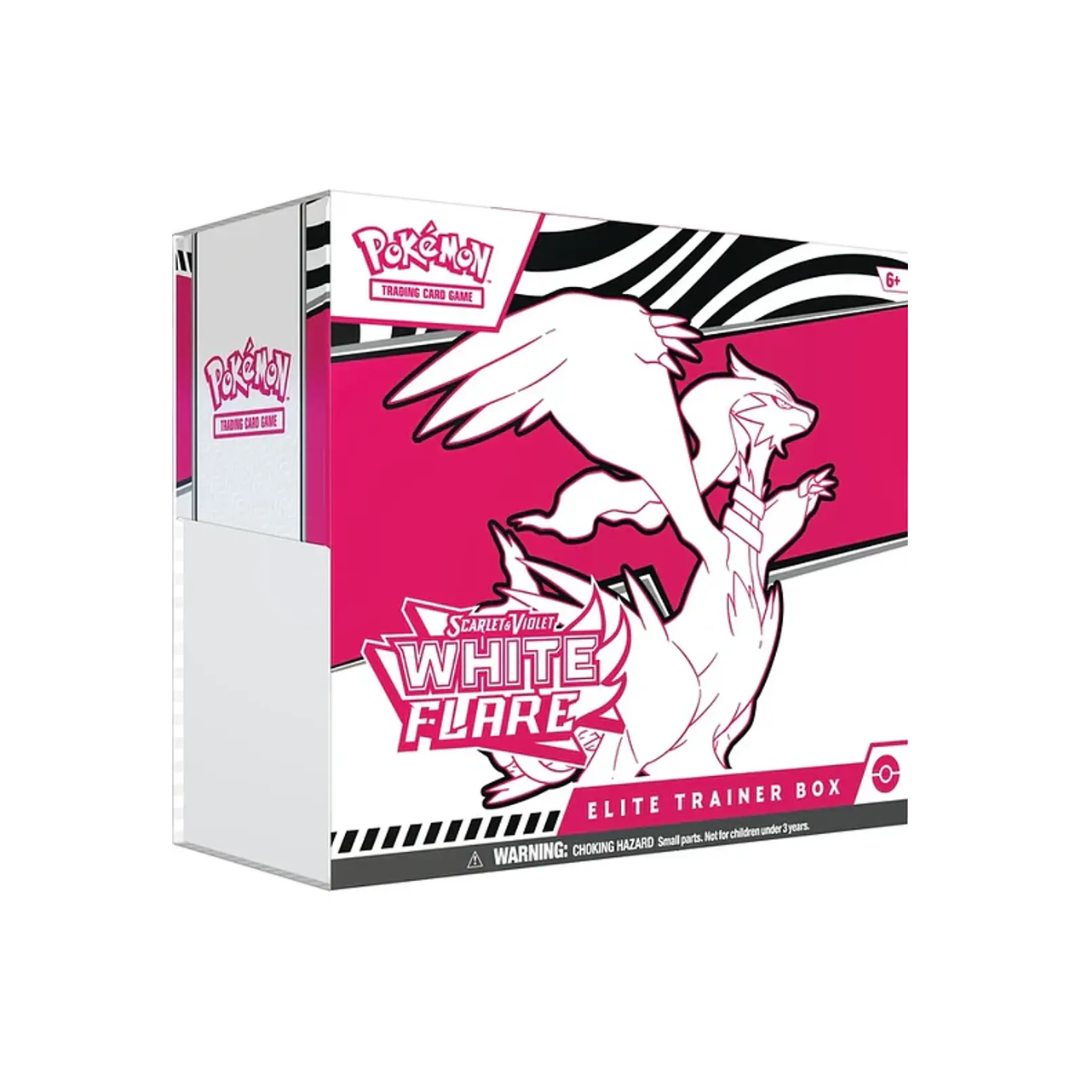 Pokemon TCG Scarlet and Violet White Flare - Elite Trainer Box