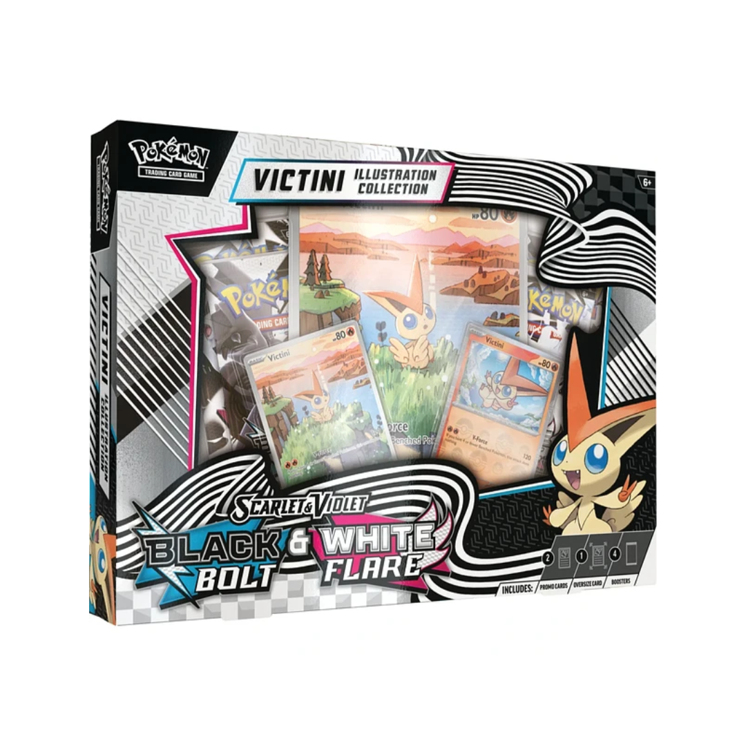 Pokemon TCG Scarlet and Violet Black Bolt & White Flare - Unova Illustration Collection