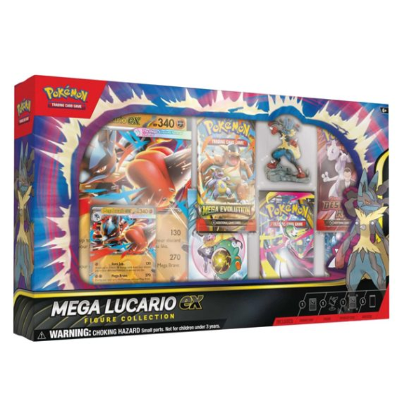 Pokemon TCG Mega Lucario EX Figurine Collection