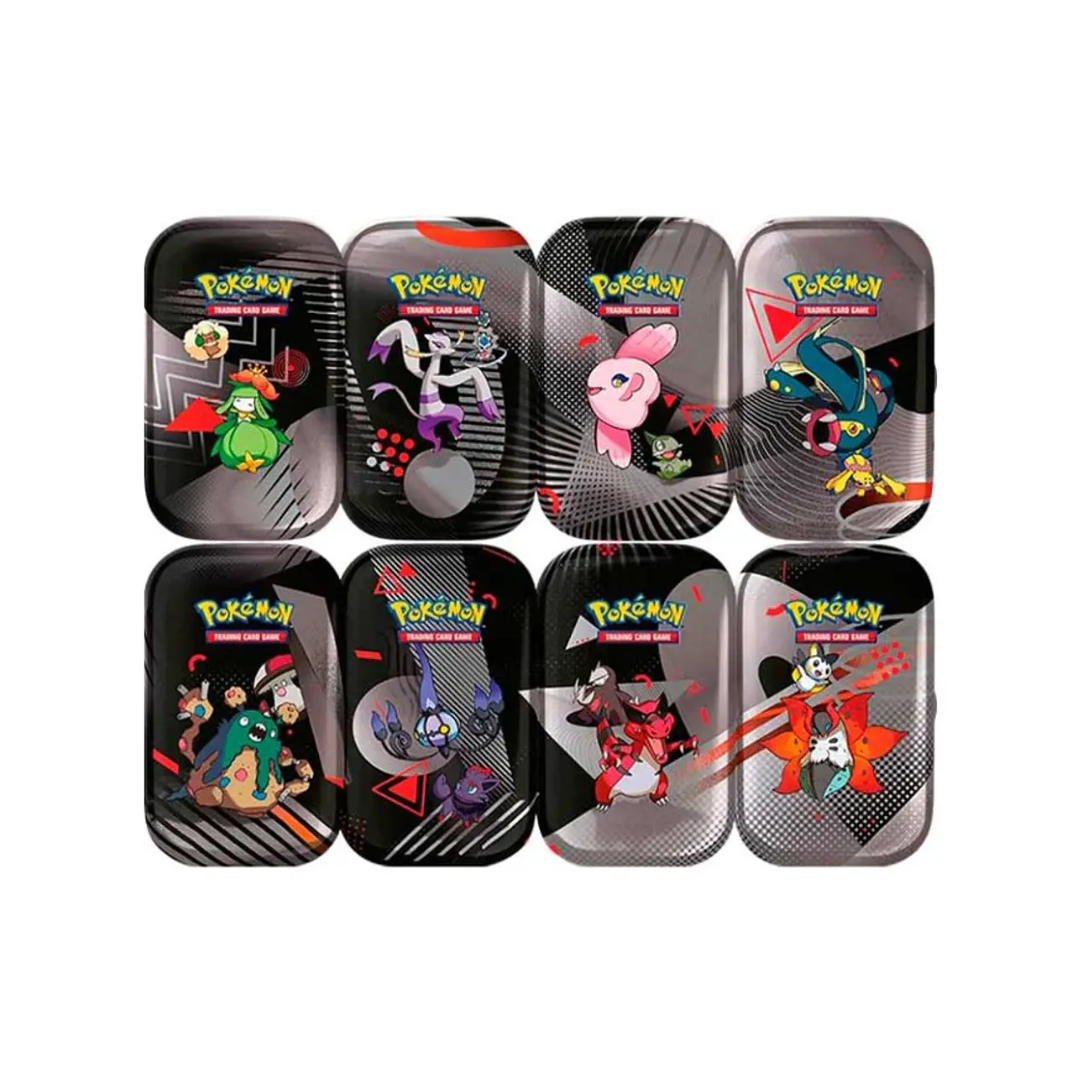 Pokemon TCG Scarlet and Violet Black Bolt & White Flare - Unova Mini Tin (Una al azar)