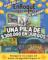 Rifa de Invierno Enroque - ¡Gánate $300.000 en juegos de mesa!