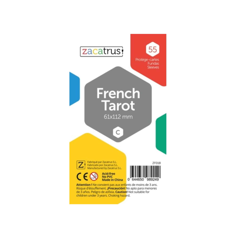 Zacatrus - Cubrecartas French Tarot 61x112 55U