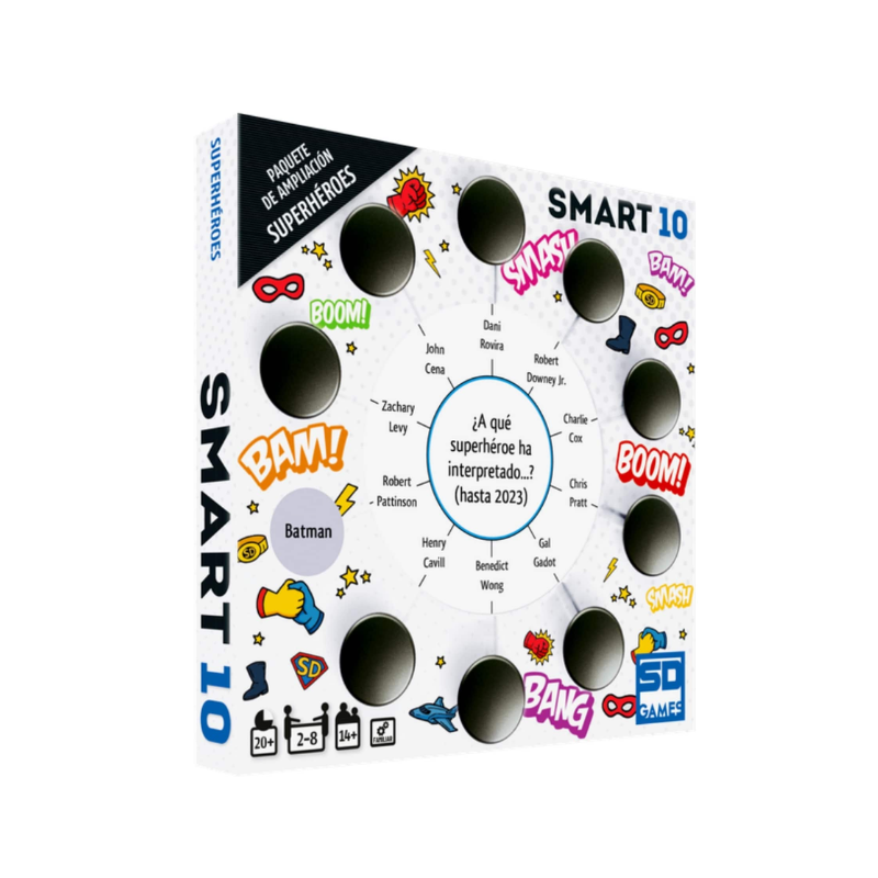 Smart 10 -  Ampliación: Superhéroes