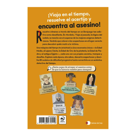 Murdoku 2 - 80 Acertijos de Lógica y Asesinatos - Viaje al Pasado