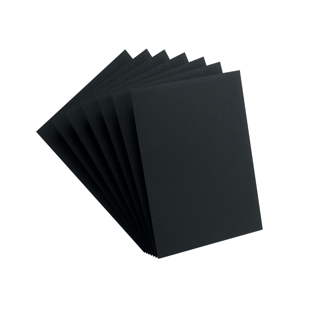 Cubrecartas GG Matte Black Std Juego de Cartas 100Unds 66x91