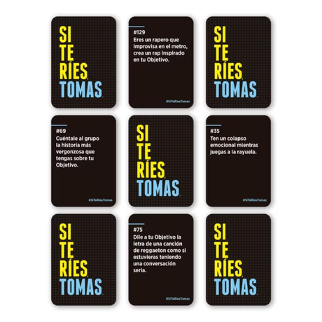 Si te ries, tomas
