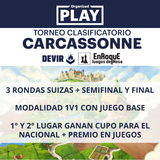 Inscripción Clasificatorio Carcassonne 2025 - 23 de Agosto 11.00hrs