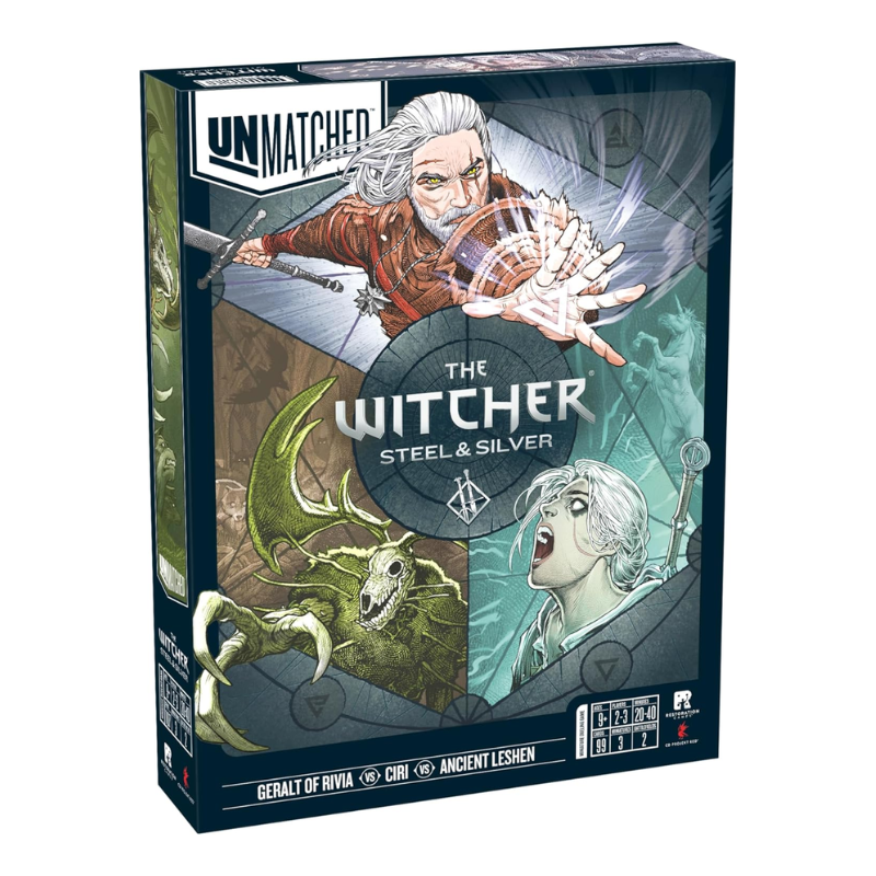 Unmatched - The Witcher Steel & Silver - ¡EN INGLÉS!
