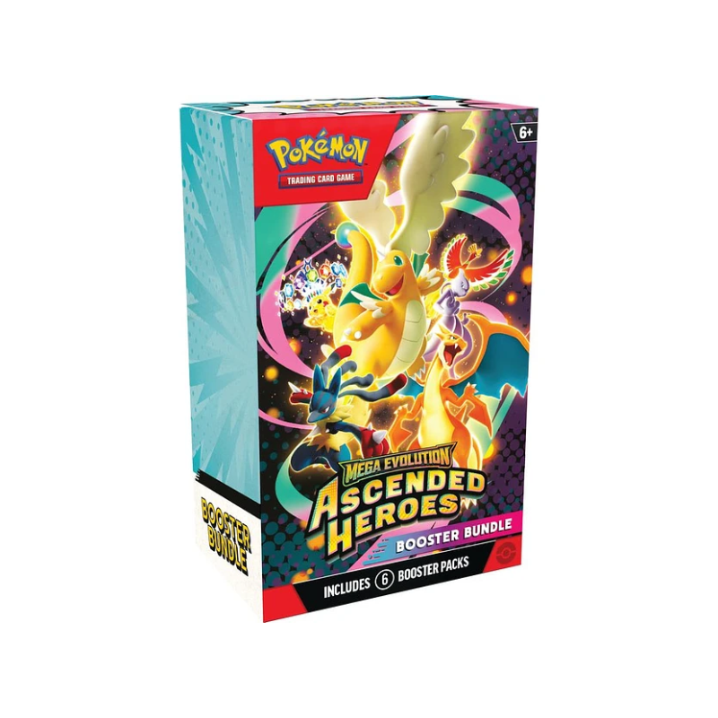 Pokemon TCG - Mega Evolution - Ascended Heroes - Booster Bundle