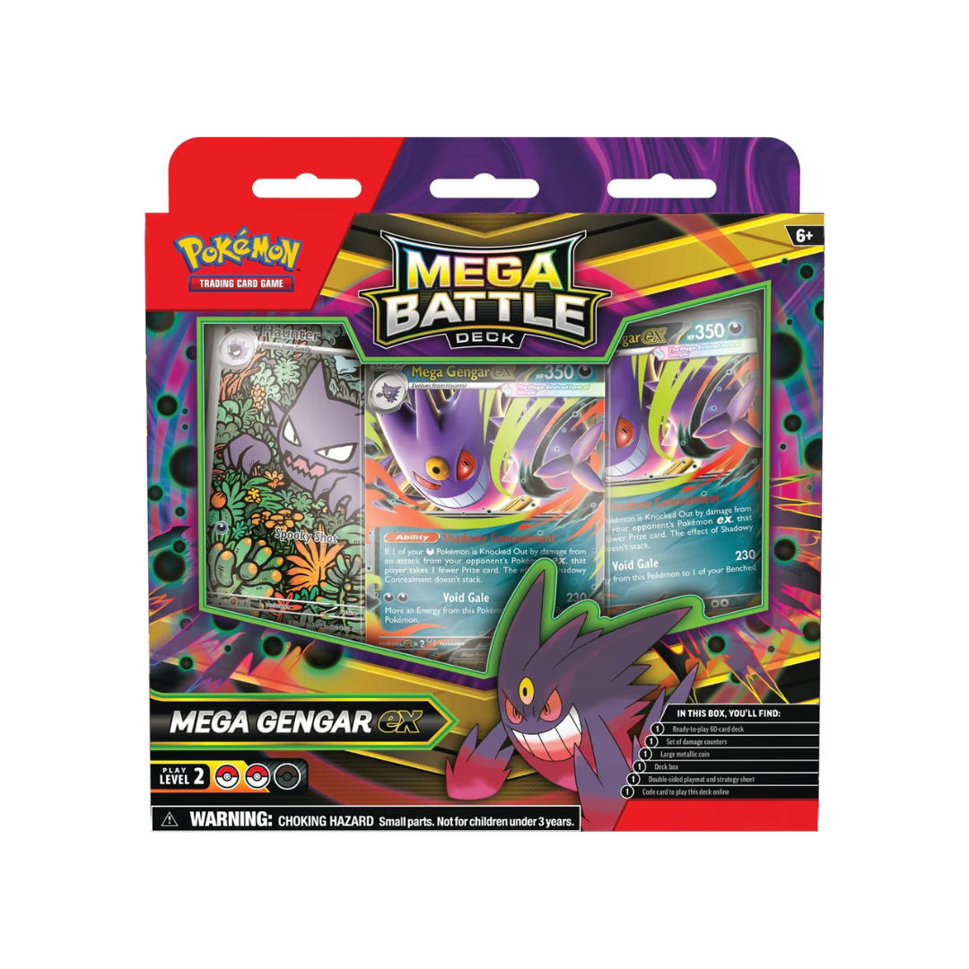 Pokemon TCG Deluxe Battle Deck - Mega Gengar Ex