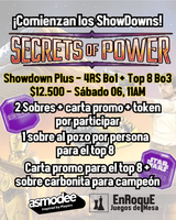 Inscripción SWU Secrets of Power - Showdown