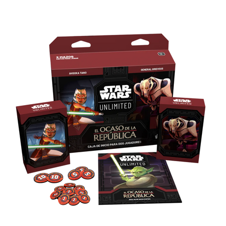 Star Wars Unlimited - Twilight of the Republic - 2 Player Starter Set / Español