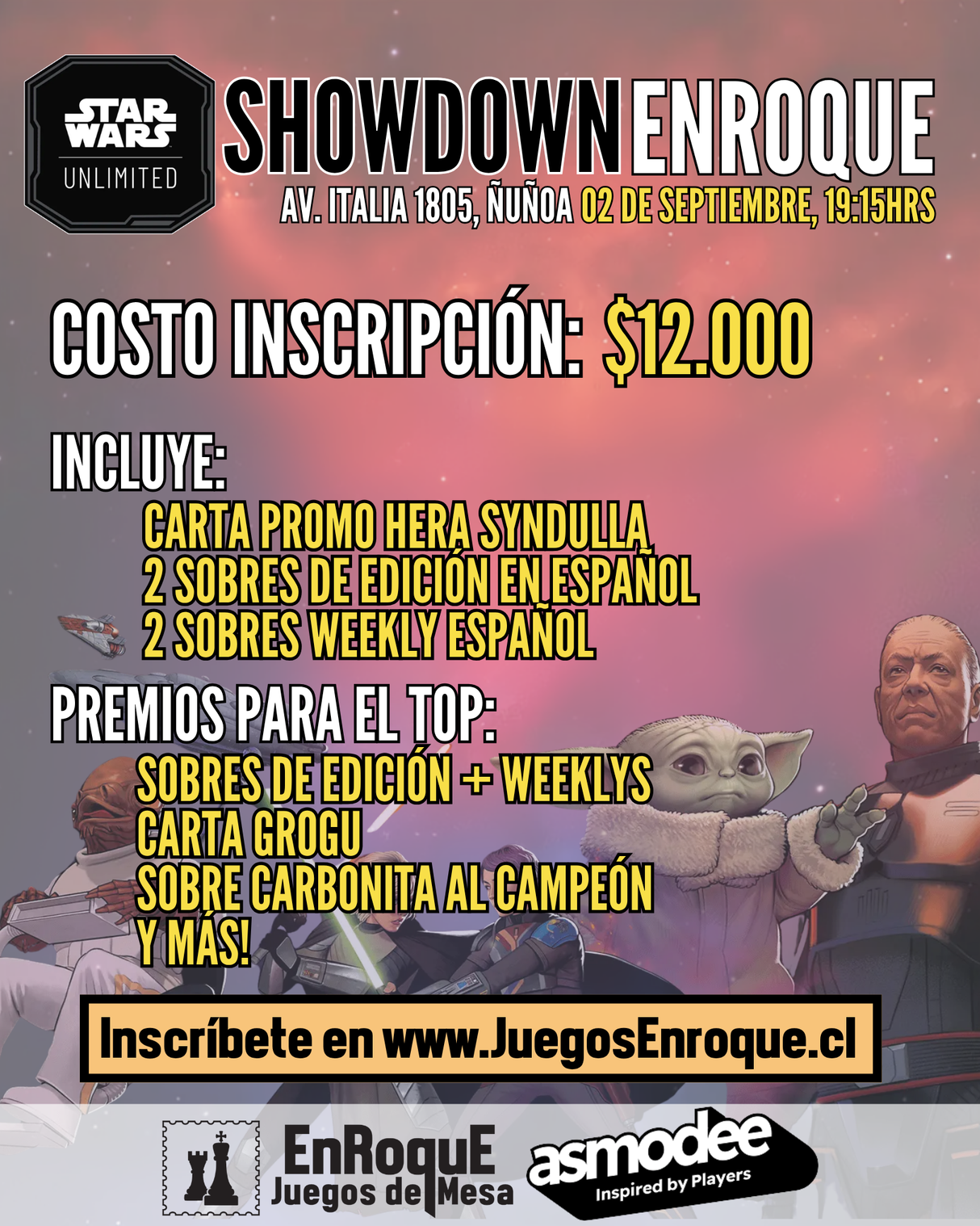 SWU Ashes of the Empire - Store Showdown 02-Septiembre