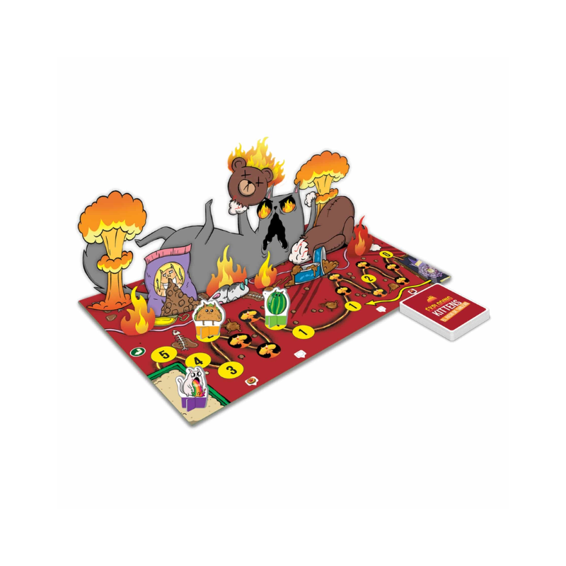 Exploding Kittens - El juego de tablero SuperFun Edition