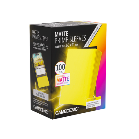 Gamegenic - Sleeves Matte Prime 100U