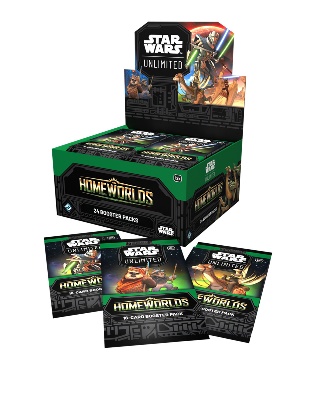 Star Wars Unlimited - HomeWorlds - Booster Display 24U