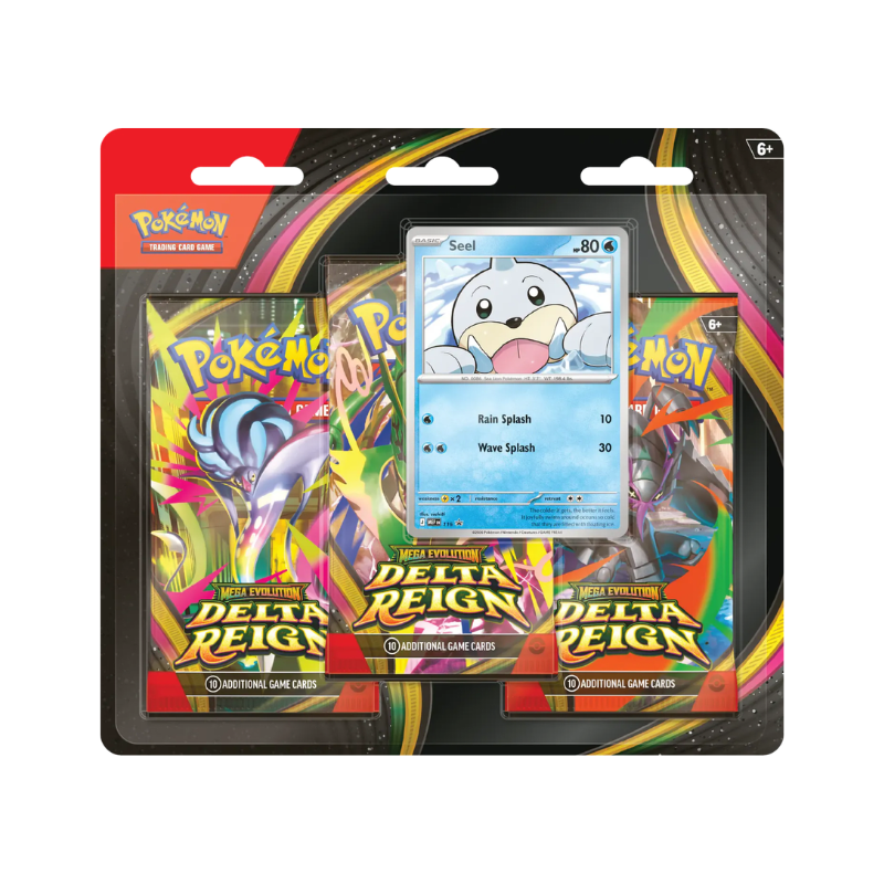 Pokemon TCG Mega Evolution - Delta Reign - 3Pack Blister