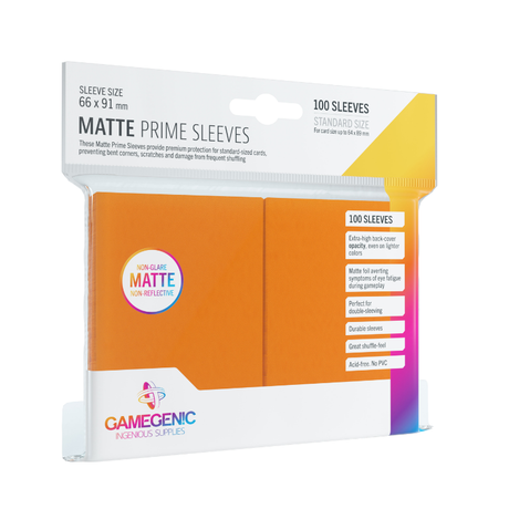Gamegenic - Sleeves Matte Prime 100U