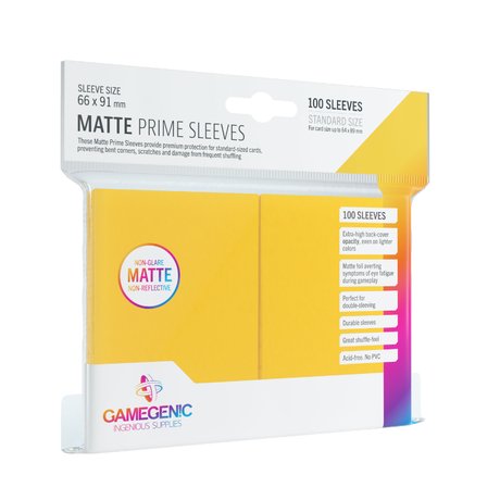 Gamegenic - Sleeves Matte Prime 100U