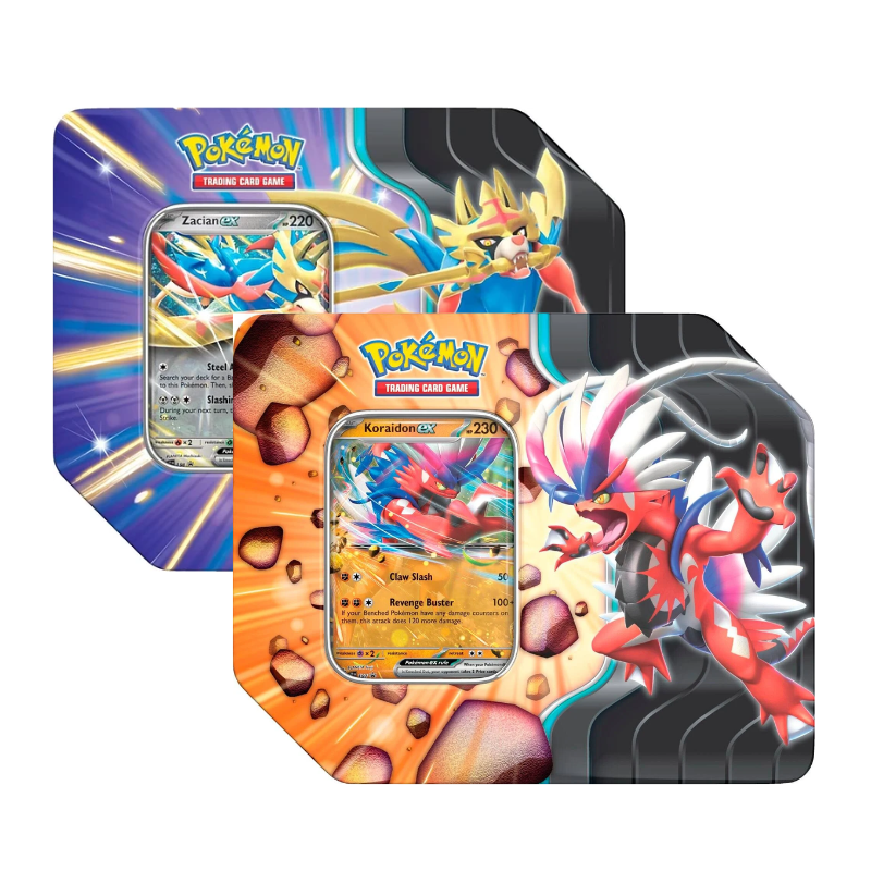 Pokemon TCG Slashing Legends Tin / Ingles