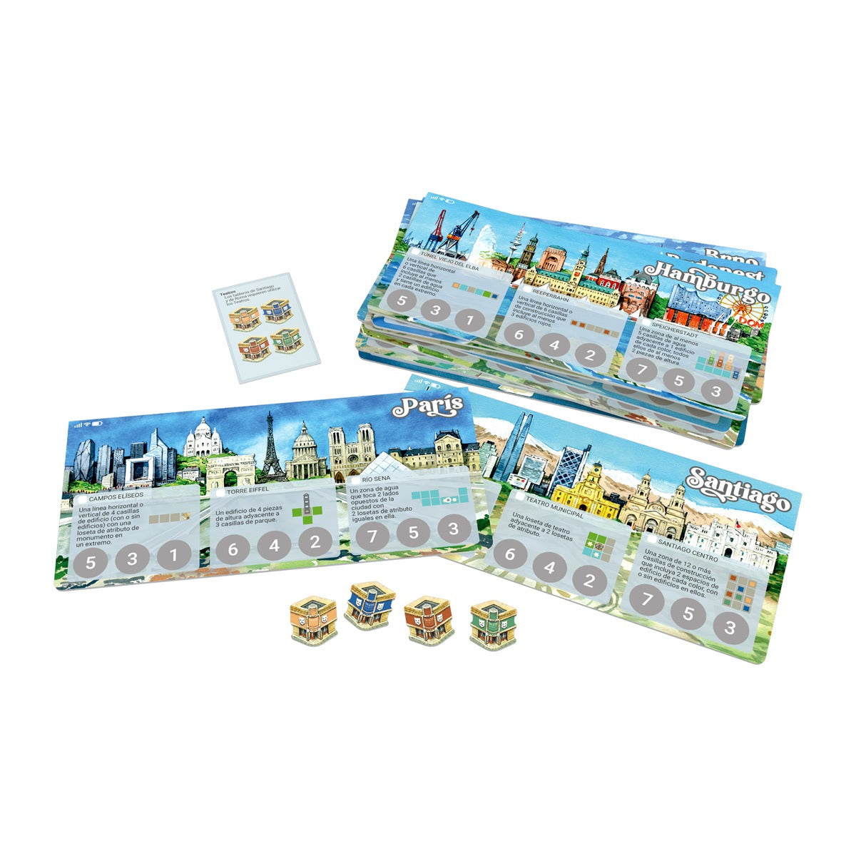 Cities - Tableros de logro de ciudad + teatros