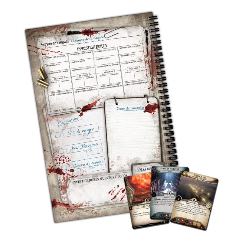 Arkham Horror The Card Game - Vastagos de la Sangre Exp. Campaña