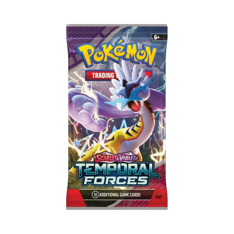 Pokemon TCG Scarlet and Violet Temporal Forces - Booster / Ingles