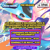 Pokemon TCG Mega Evolution Chaos Rising - PreRelease Mayo 2026