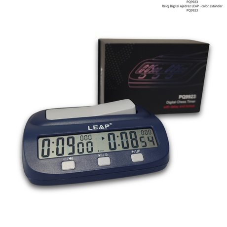 Reloj Digital Ajedrez LEAP - Estándar Azul
