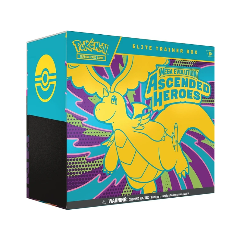 Pokemon TCG - Mega Evolution - Ascended Heroes - Elite Trainer Box