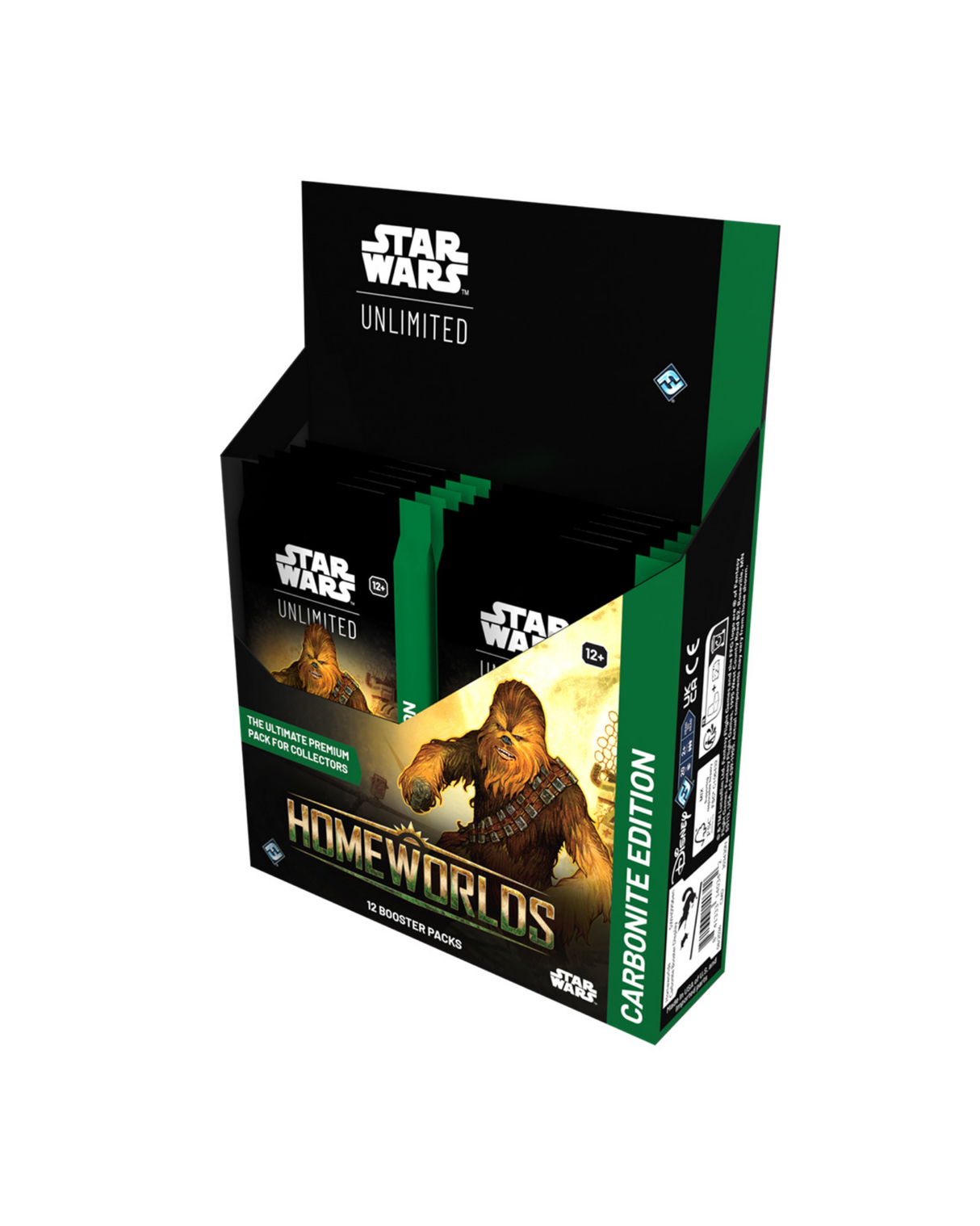 Star Wars Unlimited - HomeWorlds - Carbonite Booster Display 12U