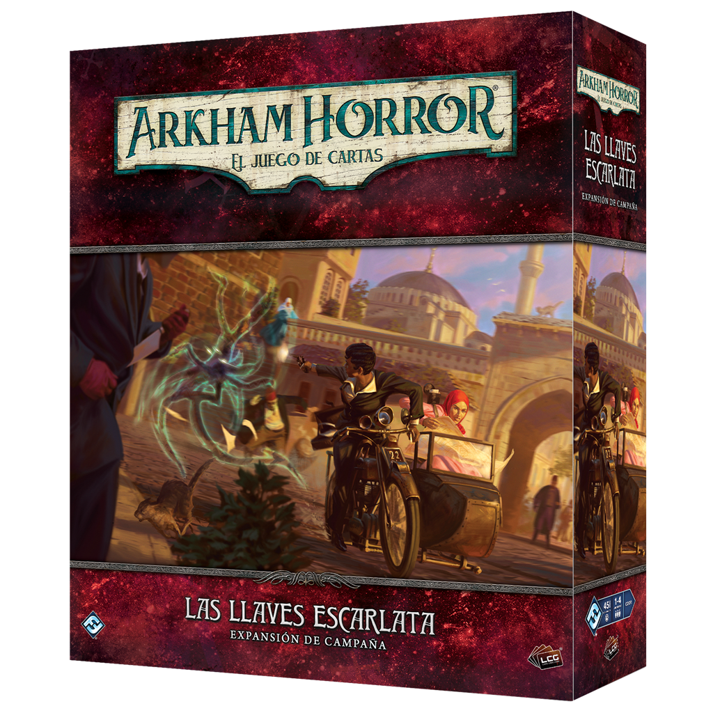 Arkham Horror LCG - Las Llaves Escarlatas Exp. Campaña