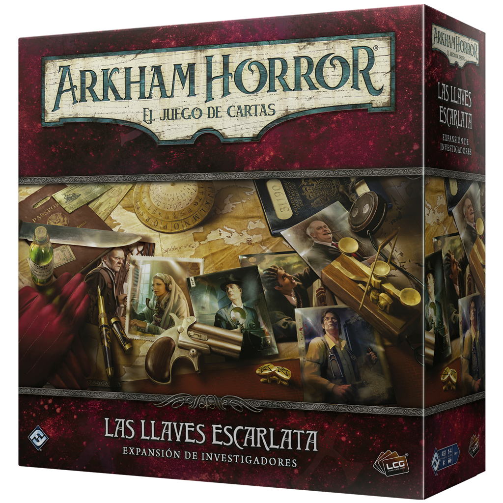 Arkham Horror LCG - Las Llaves Escarlatas Exp. Investigadores