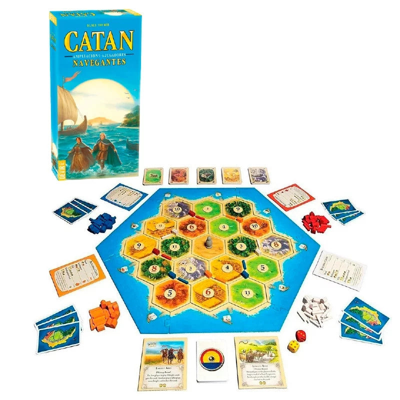 Catan - Navegantes Ext 5-6 Jugadores