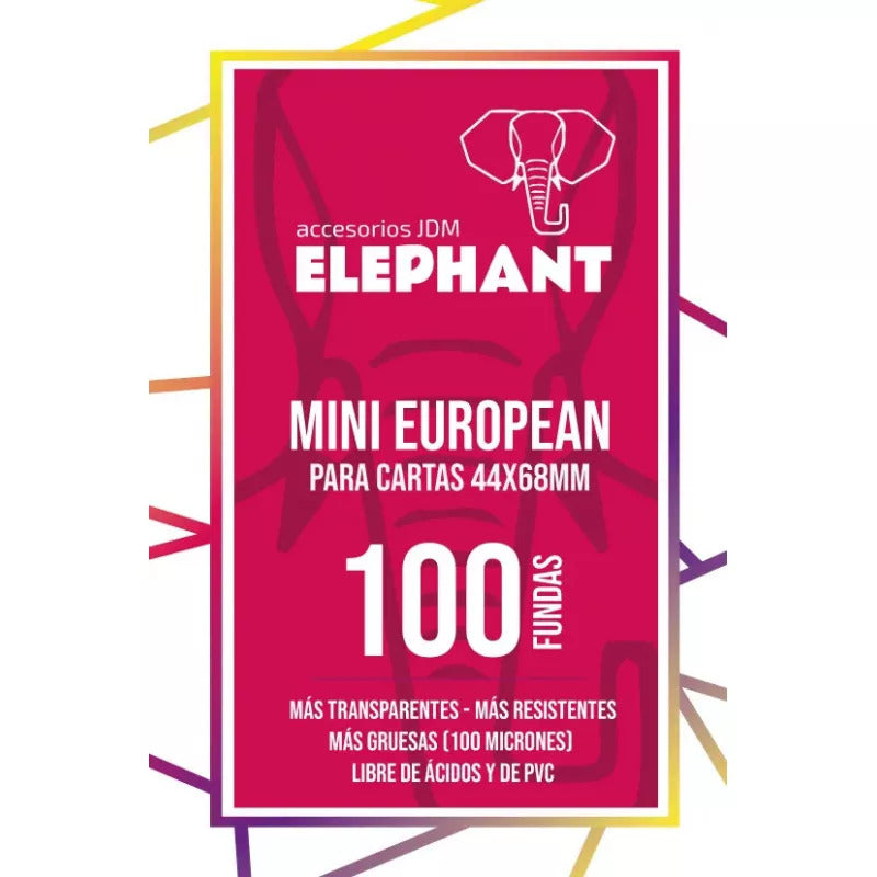 Elephant - Cubrecarta Mini Europeo 100Unds 44X68