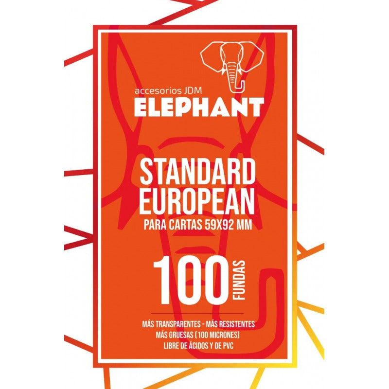 Elephant - Cubrecarta Std Europeo 100Unds 59X92