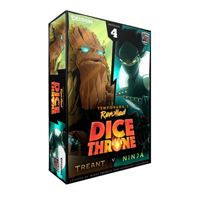 Dice Throne - Ninja Vs Treant