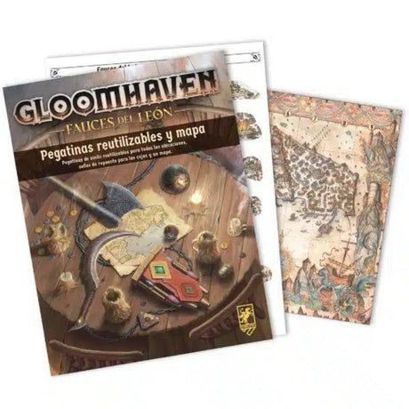 Gloomhaven Fauces Del Leon - Removable Sticker Set