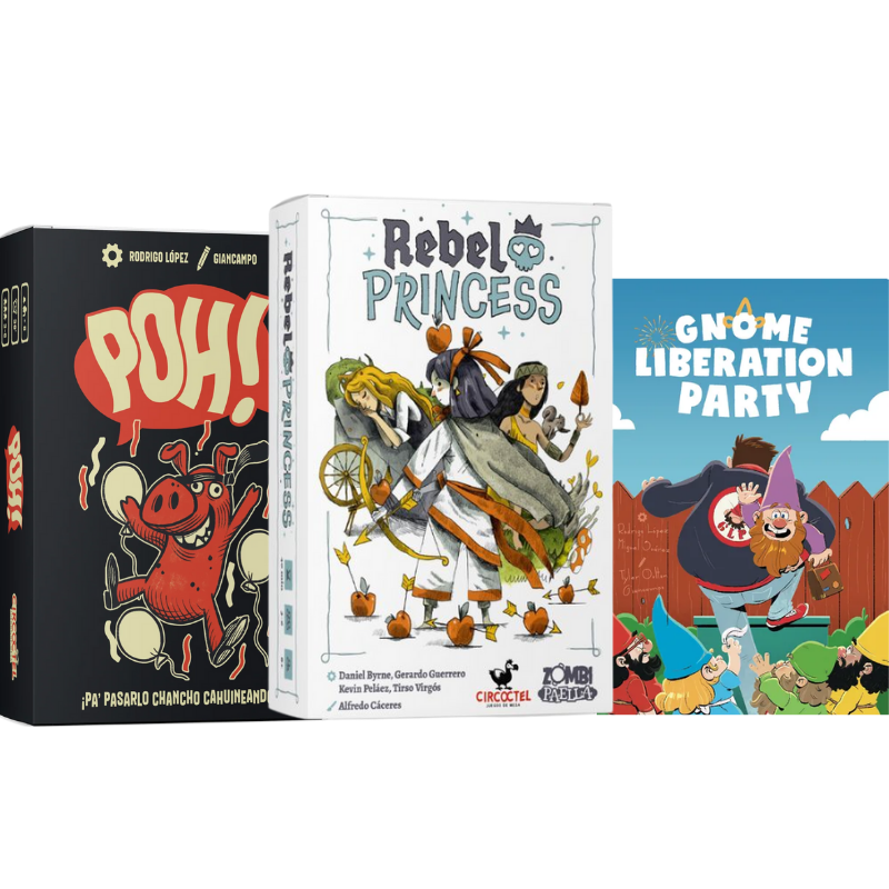 ¡Trío Circoctel! Rebel Princess + POH! + Gnome Liberation Party