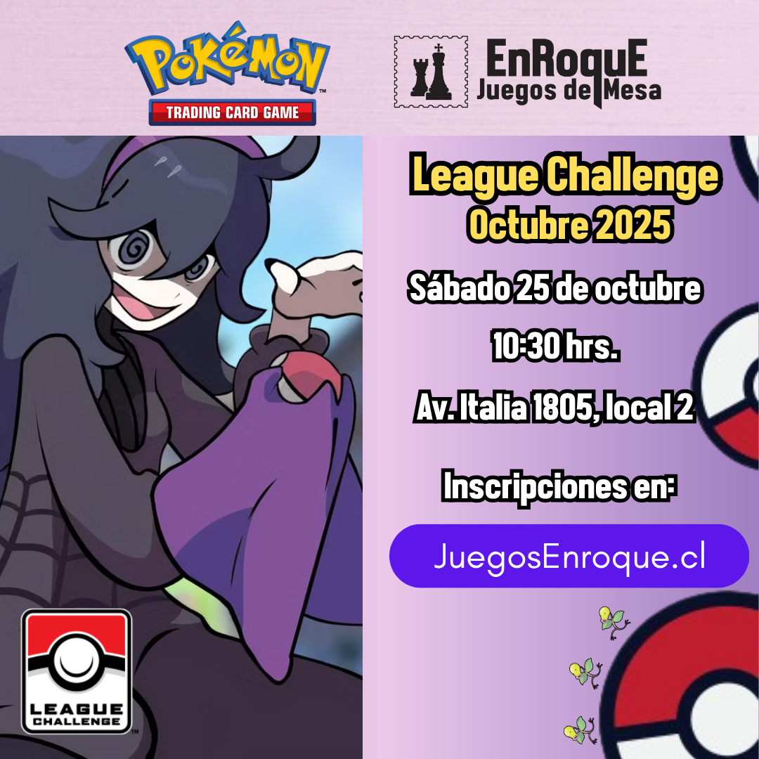 Pokemon League Challenge Enroque - Octubre 2025