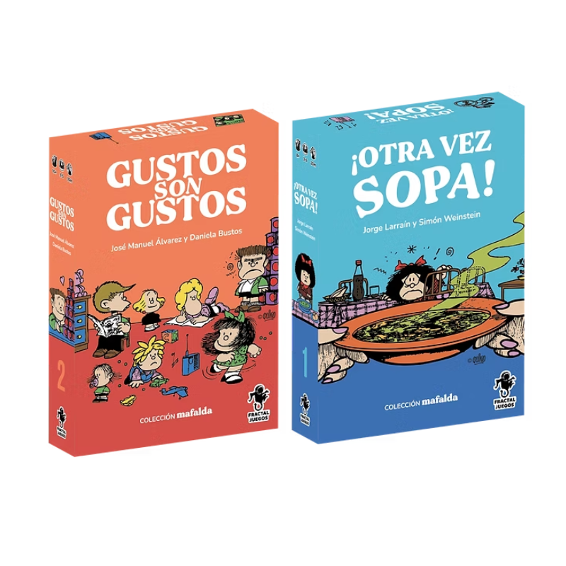 Pack Mafalda - Gustos son Gustos + ¡Otra Vez Sopa!